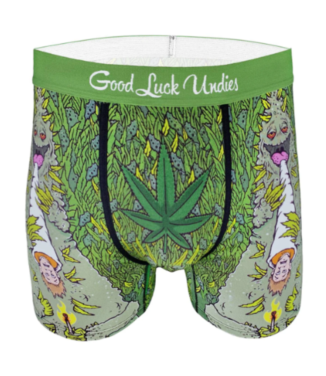Good Luck Undies Men's Weed Smoking Human