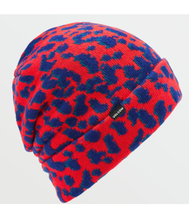 Volcom Stone Funk Beanie - Crimson