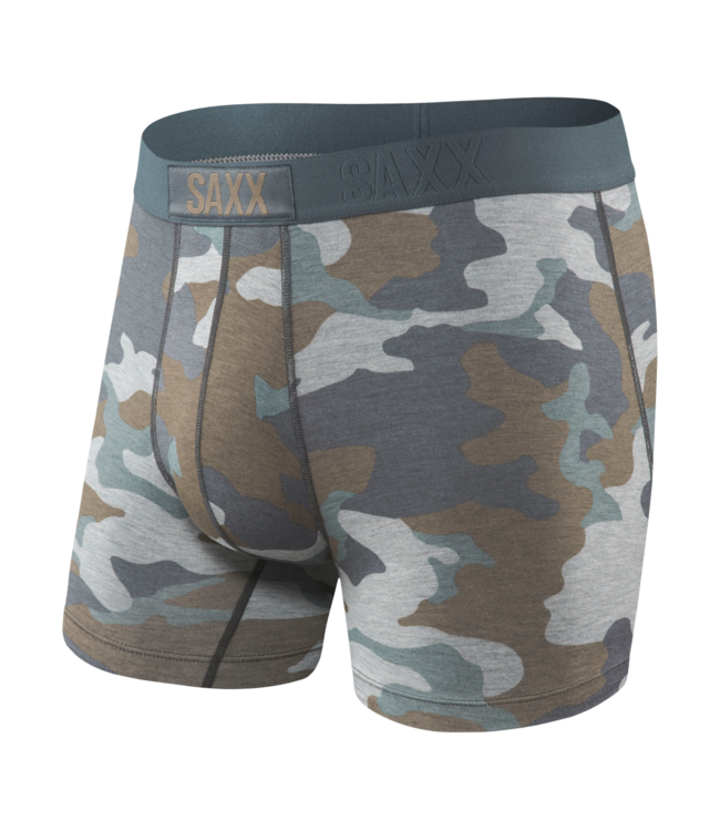 SAXX Vibe Boxer Brief - Grey Supersize Camo