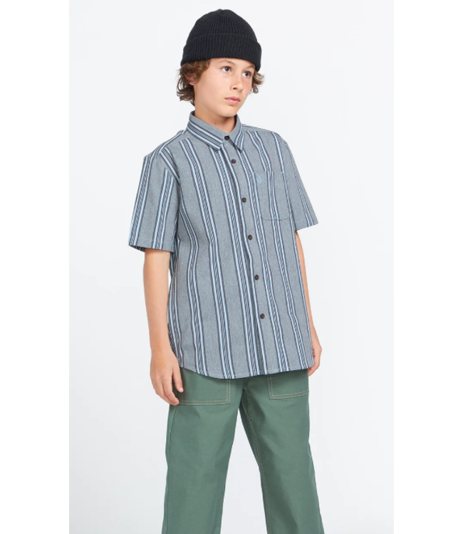 Volcom Youth Newbar Stripe Shirt