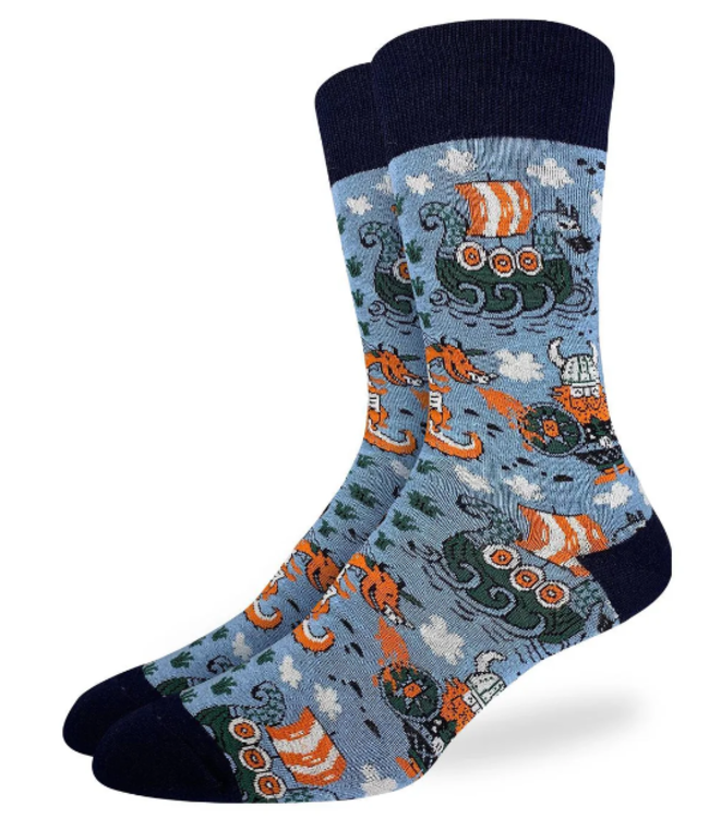 Good Luck Socks Men's Viking Socks- Size 7-12