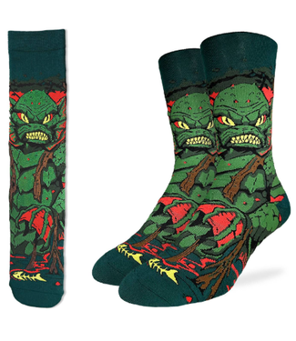 Good Luck Socks Men's Evil Swamp Creature Socks - Size 8-13