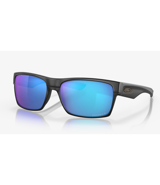 Oakley Oakley TwoFace Matte Black w/Prizm Sapphire Polarized