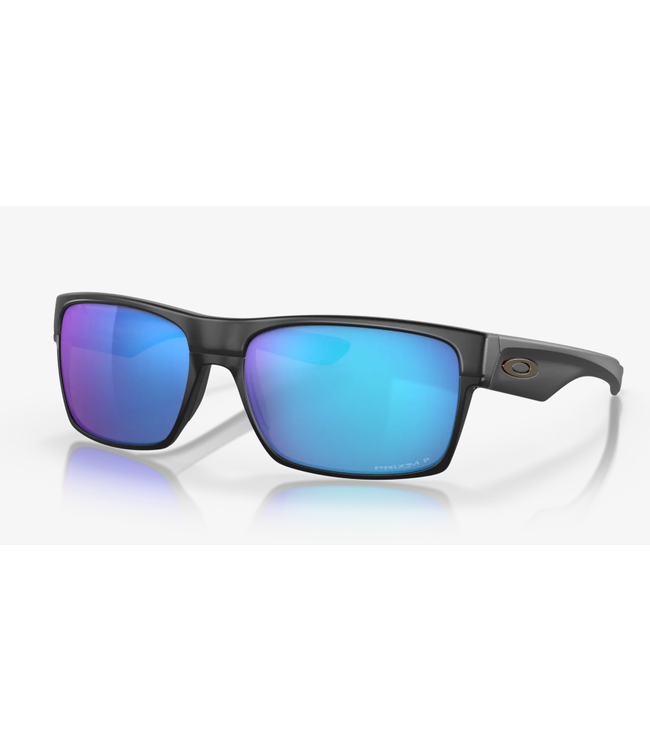 Oakley TwoFace Matte Black w/Prizm Sapphire Polarized