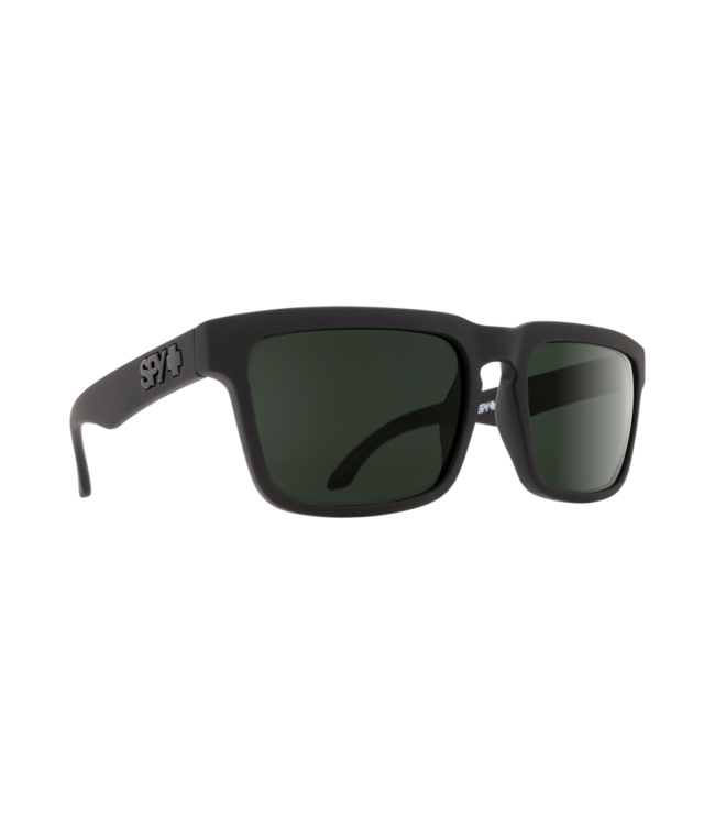 Spy Helm Soft Matte Black Happy Grey Green Polar