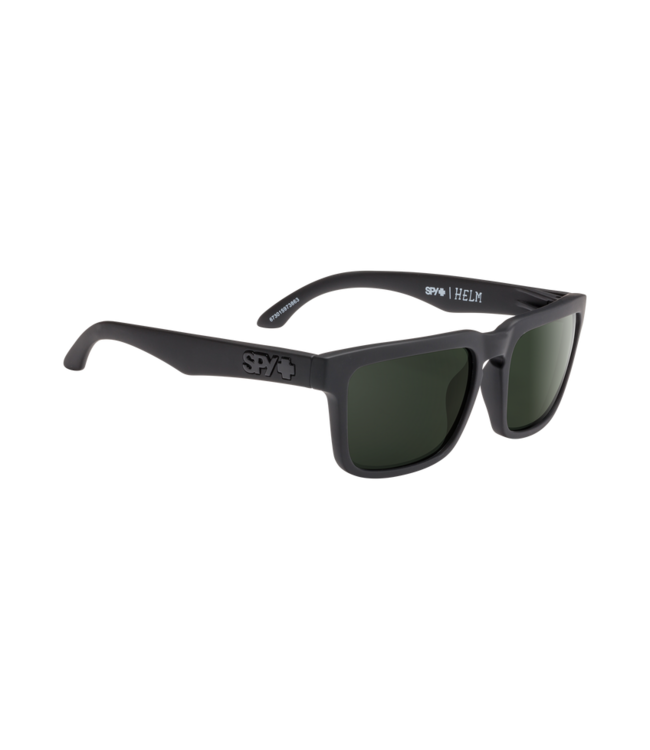 Spy Helm Soft Matte Black Happy Grey Green Polar