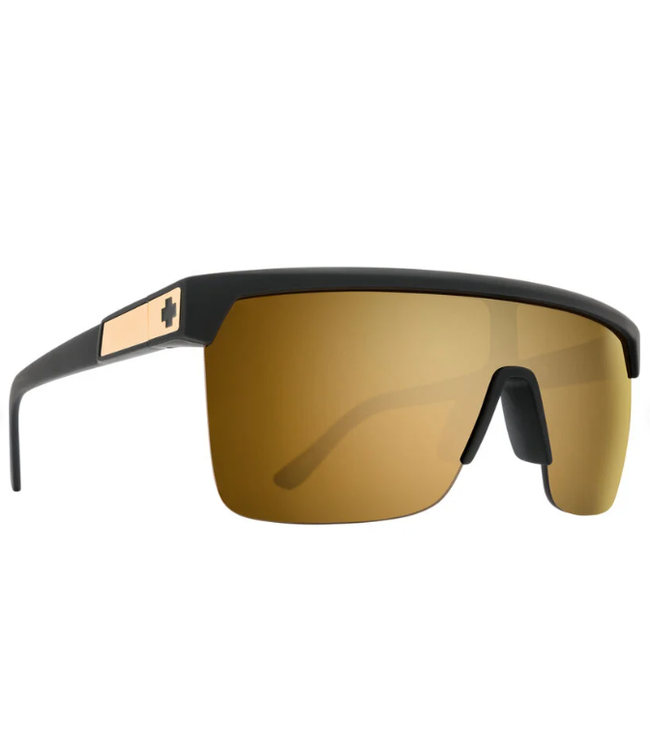 Spy Flynn 5050 25 Anniv Matte Black Gold Happy Bronze w/Gold