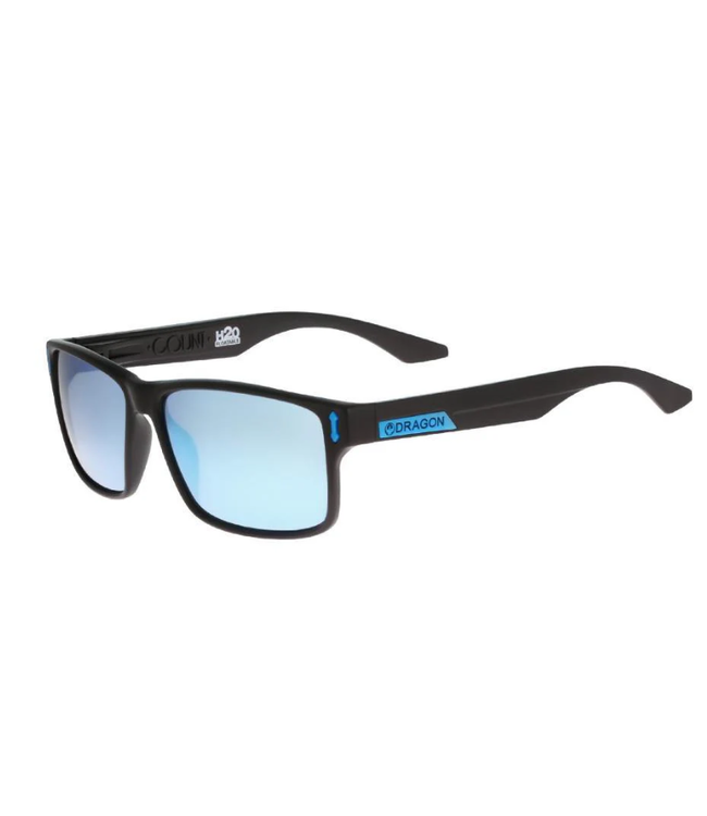 Dragon Count H20 Polar - Matte Black/Sky Blue Ion