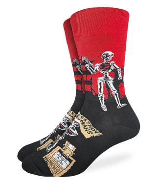 Good Luck Men's Evil Robot Socks - Size 7-12