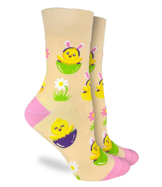 Good Luck Sock Women's Spring Chicks-  Size 5-9