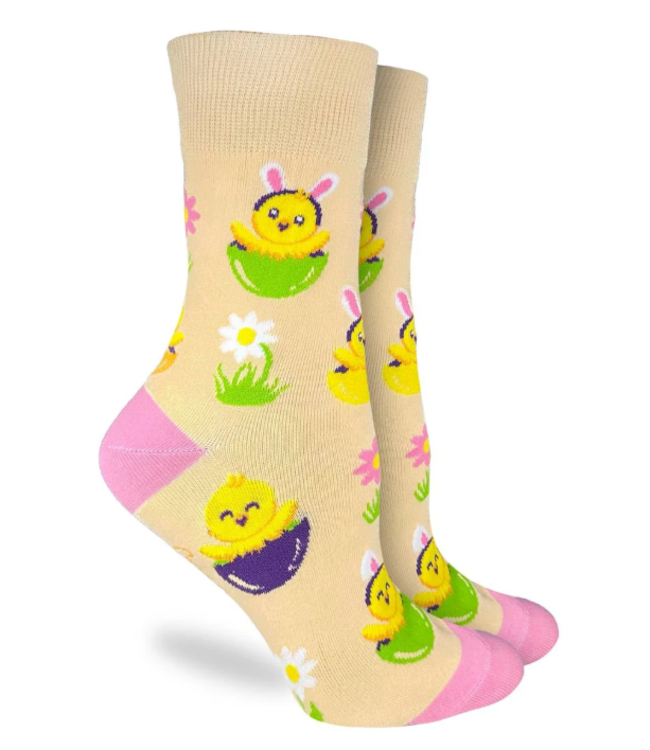 Good Luck Sock Women's Spring Chicks-  Size 5-9