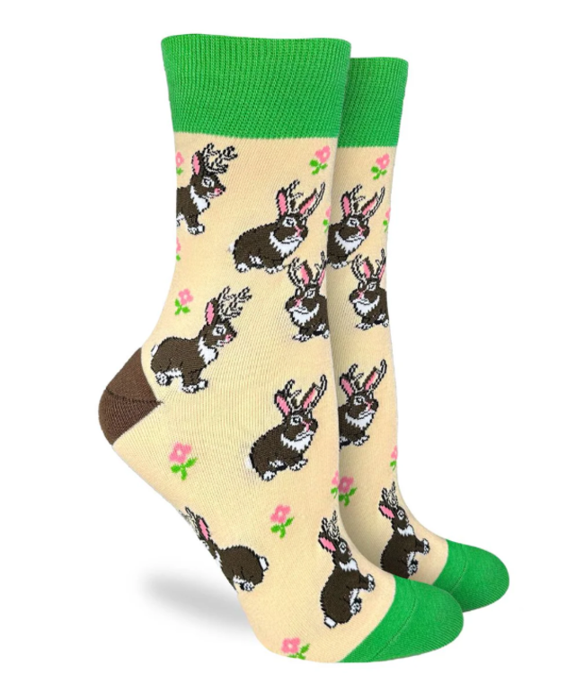 Good Luck Sock Women's Jackalope-  Size 5-9