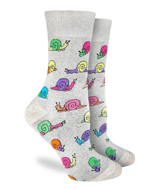 Good Luck Sock Women's Snails-  Size 5-9