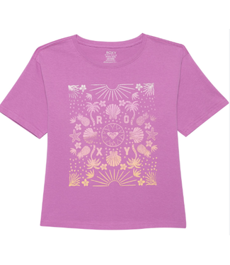 ROXY Roxy Girls' Sea Bandanna Oversized Tee