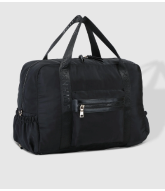 Louenhide Jenn Nylon Travel Bag - Black
