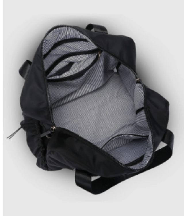 Louenhide Jenn Nylon Travel Bag - Black