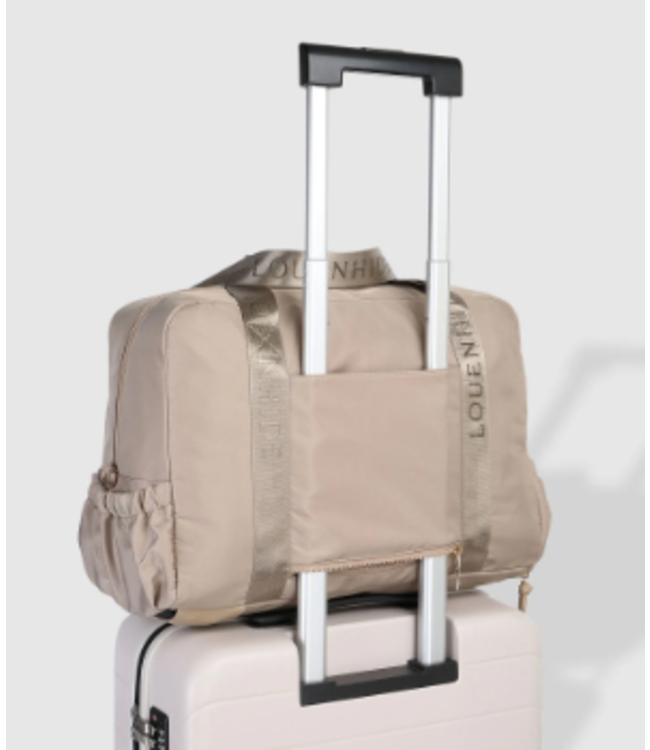 Louenhide Jenn Nylon Travel Bag - Beige