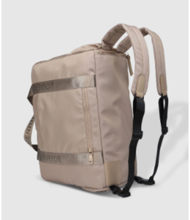 Louenhide Jenn Nylon Travel Bag - Beige