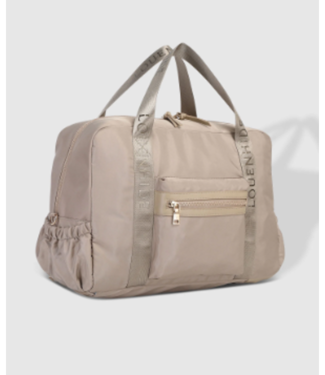 Louenhide Jenn Nylon Travel Bag - Beige