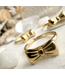 Pika & Bear Pika & Bear "Fontange" Bow Ring - Gold Size 7