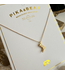 Pika & Bear Pika & Bear "Dolly" Cowboy Boot Charm Necklace - Gold