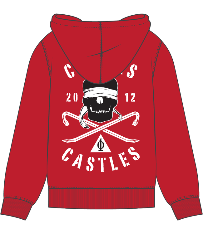 Crooks & Castle Men's Skull X Hoodie