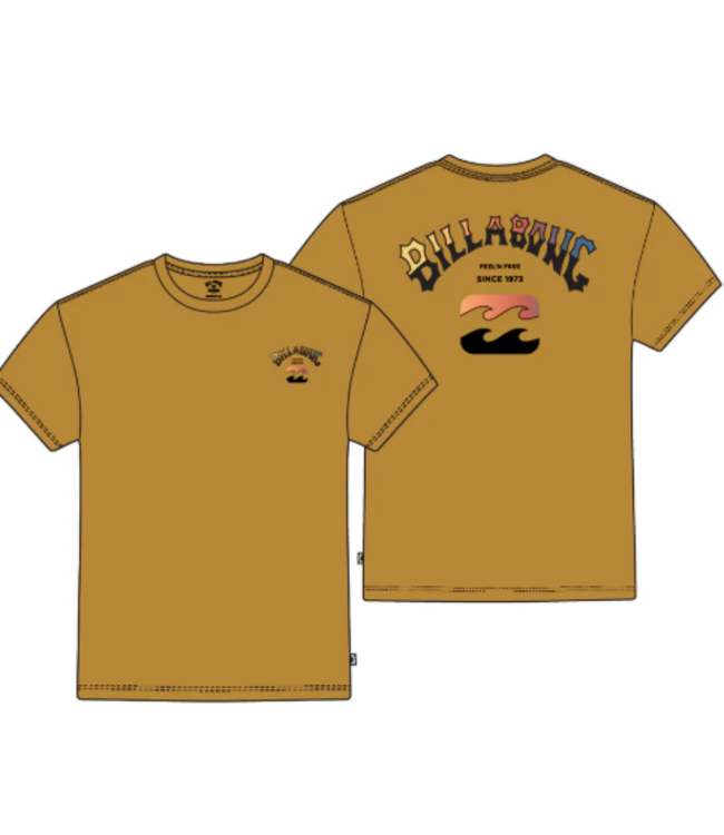 Billabong Boys' Arch Fade Tee