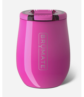 BruMate BruMate Uncork'd 14oz Wine Tumbler - Vivid Magenta