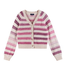 Silver Silver Girl's Striped Cardigan Sweater