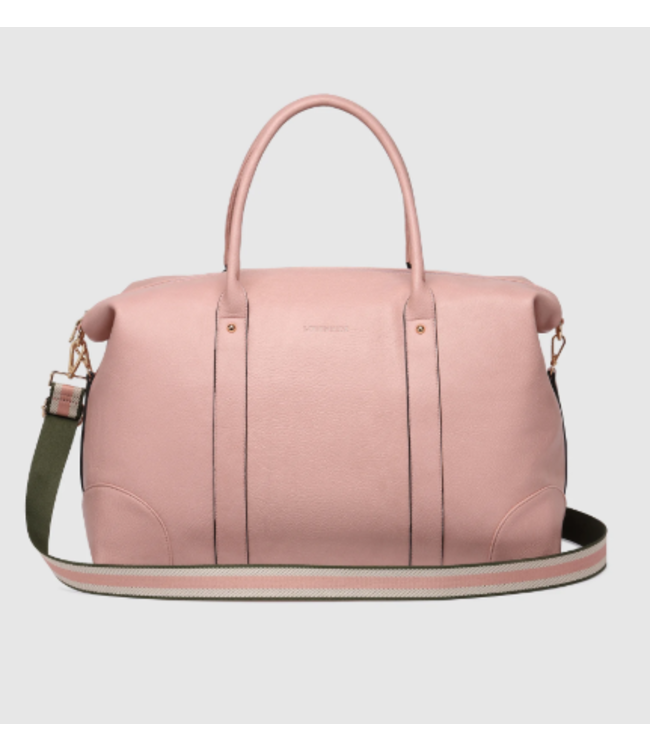 Louenhide Alexis Stripe Travel Bag - Blush