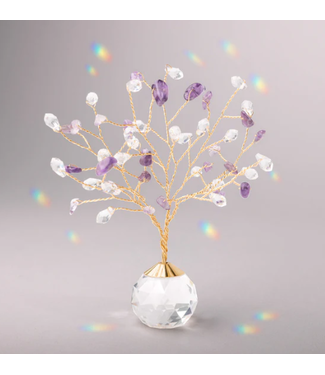 Scout Scout Suncatcher Tree of Life - Amethyst/Protection/Gold