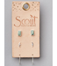 Scout Scout Courtney Stud Trio- Silver