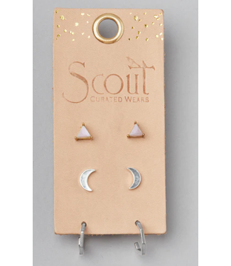 Scout Scout Ella Stud Trio - Silver