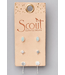 Scout Scout Gabby Stud Trio- Silver