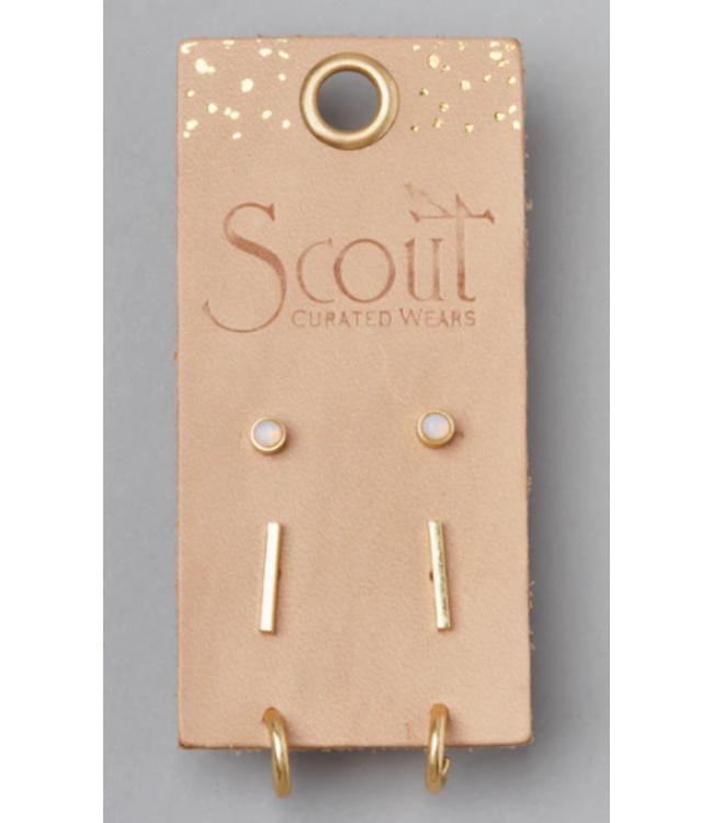 Scout Scarlett Stud Trio - Gold