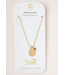 Scout Scout Stone Intention Charm Necklace - Amethyst/Gold