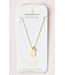 Scout Scout Stone Intention Charm Necklace - Amazonite/Gold