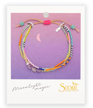 Scout Scout Mixed Media Bracelet - Protection/Amethyst/Silver