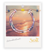 Scout Scout Mixed Media Bracelet - Heart/Rose Quartz/Silver