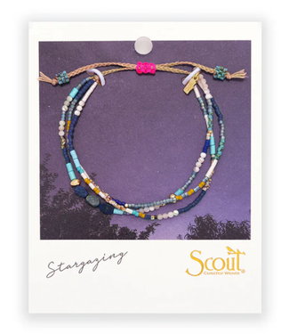 Scout Scout Mixed Media Bracelet - Truth/Lapis/Gold