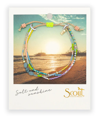 Scout Scout Mixed Media Bracelet - Harmony/Blue Howlite/Gold