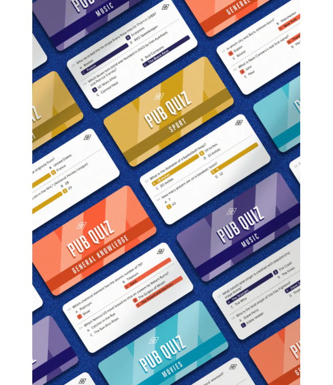 Gentlemen's Hardware Pub Quiz in a Can