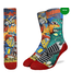 Good Luck Socks Men's Lizard vs Robot Socks - Size 8-13