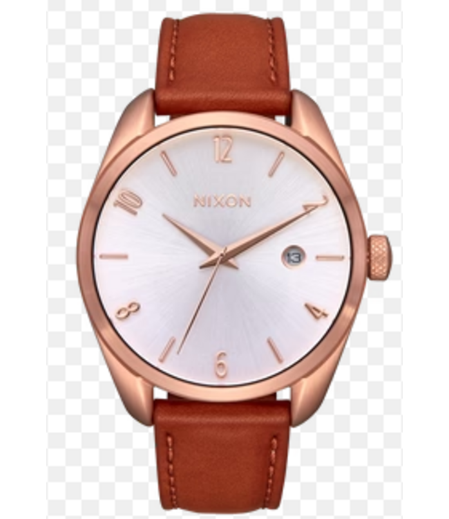Nixon Thalia Leather - Rose Gold/White