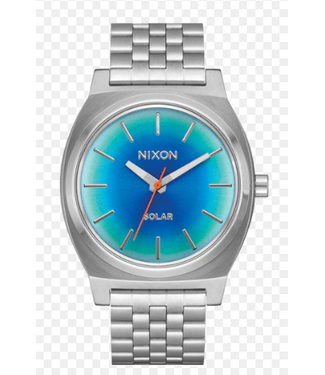 Nixon Nixon Time Teller Solar - Silver/Rainbow
