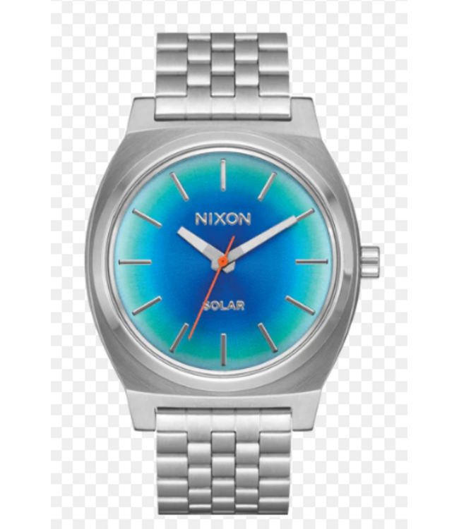 Nixon Time Teller Solar - Silver/Rainbow
