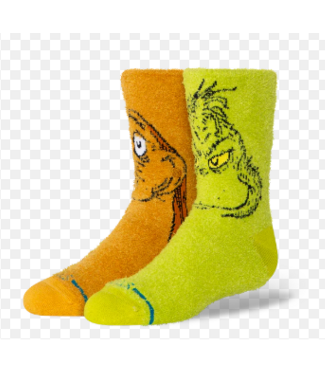 Stance Kid's Casual Grinch and Max Socks