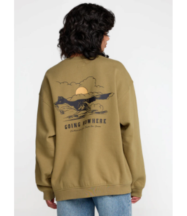 RVCA Women's Baggie BF Crew