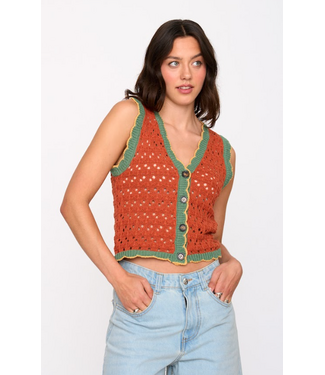 24Colours 24Colours Women's Knited Vest