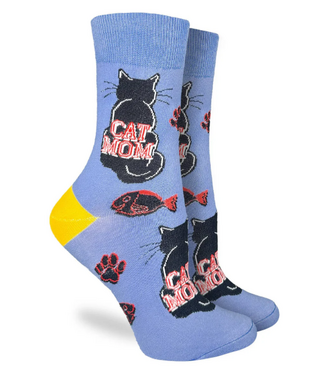 Good Luck Sock Women's Cat Mom Socks - Size 5-9